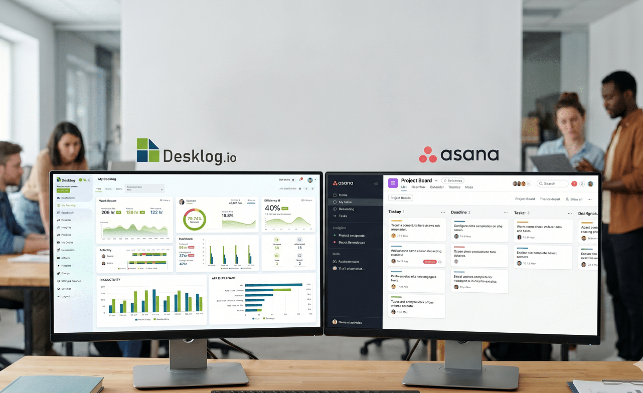 Desklog vs Asana: Why Project Teams Need More Than Just Task Management