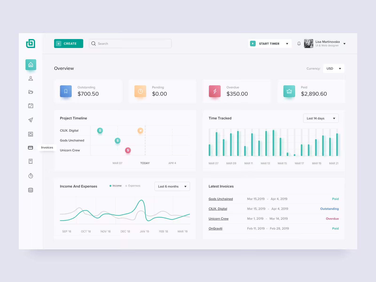Freelance project management software