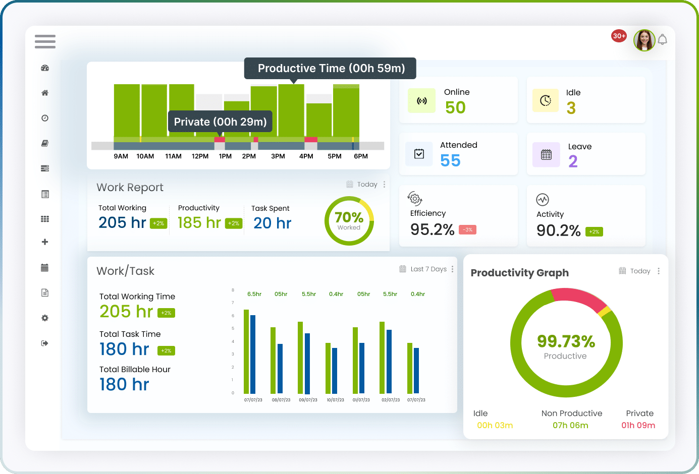 Desklog Dashboard